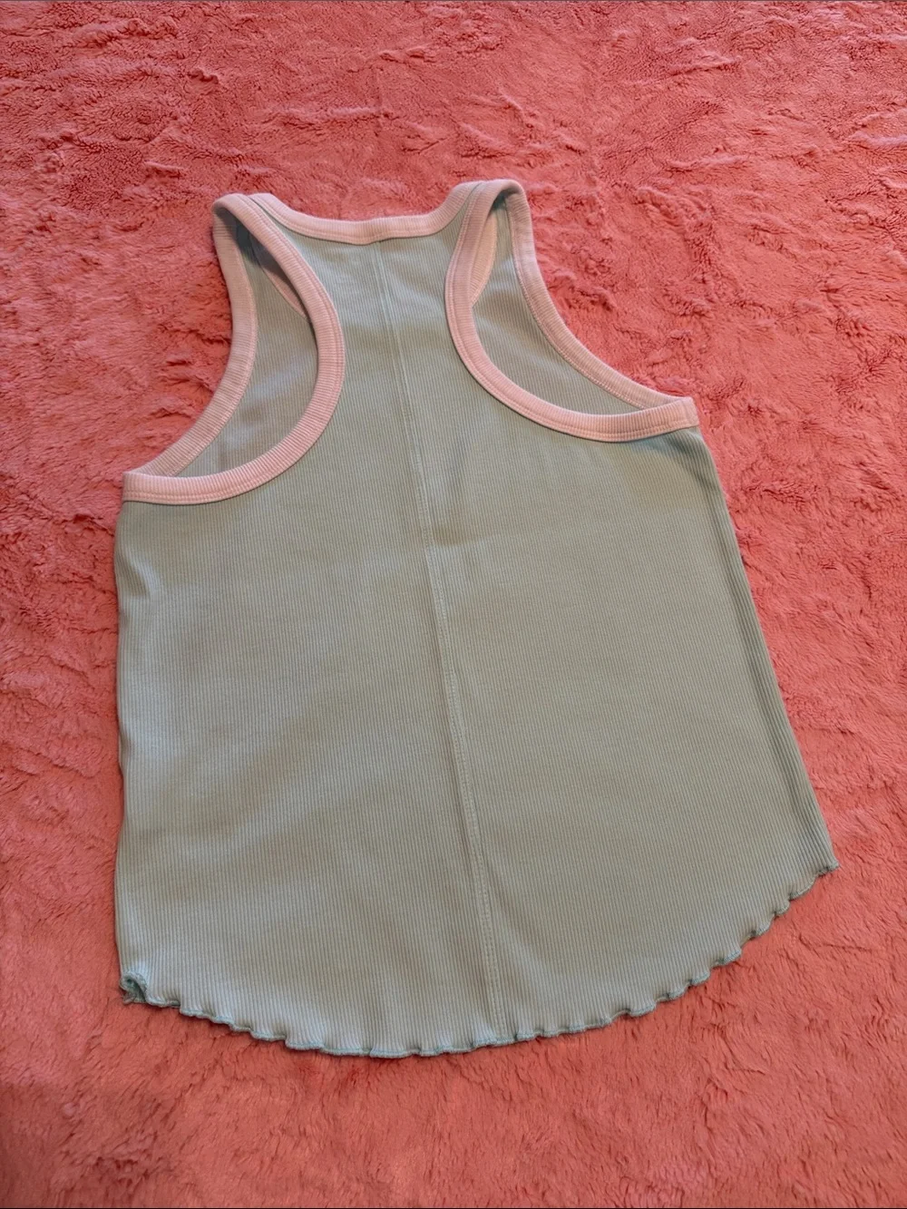 DSG Mint Ribbed Tank with Multicolor Shorts